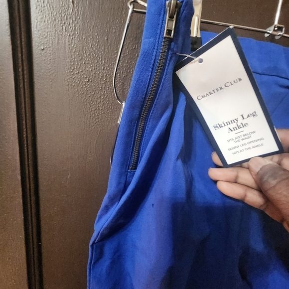 Charter Club Skinny Leg Ankle Sits just right below waist - Picture 3 of 3